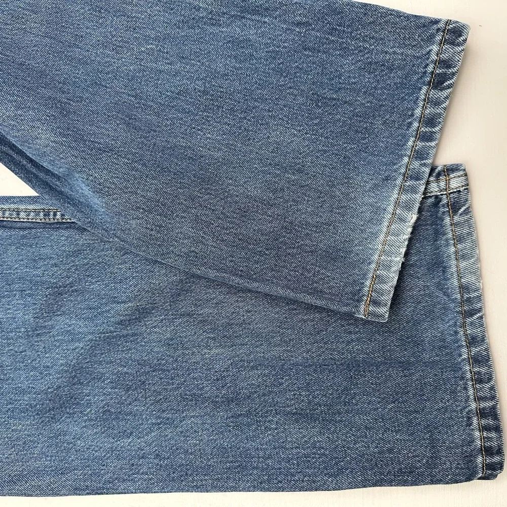 VTG Levi's 505 Jeans Men 38 Fit 37x30 Blue Straight Classic StoneWash Denim